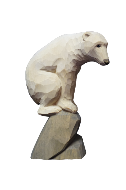 Polar Bear On A Rock