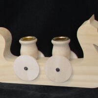 Viking Candle Ship (2 cups), #482 - Image 2