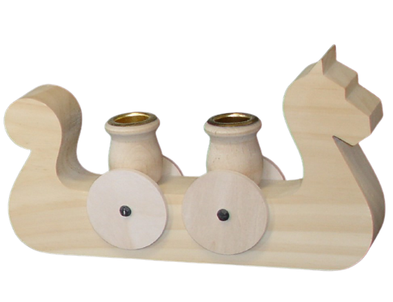 Viking Candle Ship (2 cups), #482