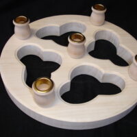 Advent Candle Wreath, #479 - Image 2
