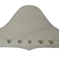 7 Peg Jewelry /key Holder, #154