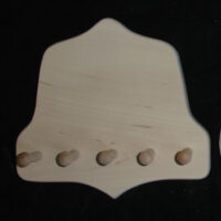 5 Peg Jewelry/Key Holder, #152 - Image 2
