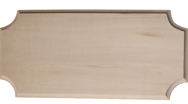 Scalloped Plaque, #514
