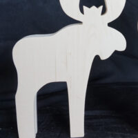 Moose Cut-out, Large, #739 - Image 2