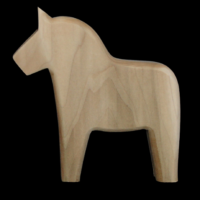 Dala Horse - Large, #724 - Image 2