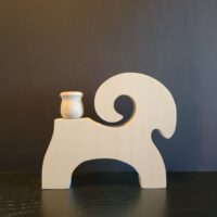 Nordic Goat Candle, #732 - Image 2
