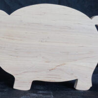 Pig Cutting Board, #720 - Image 2