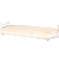 Wood Handle Tray, #293