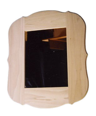 Scrolled Mirror, #204