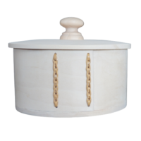 6" Round Bentwood Box, #269