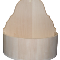 Large Half Round Box, #260