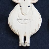 Sheep Ornament, White - Image 2