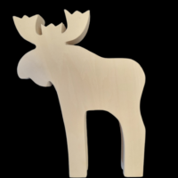 Small Moose, #741 - Image 2