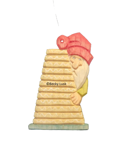 Nisse/Kransekakke Ornament